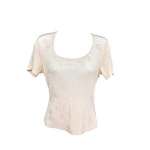 Vintage pink y2k butterfly top